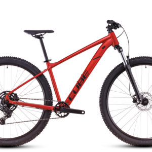 Bicicleta Cube Aim Pro Rojo Mate T-M